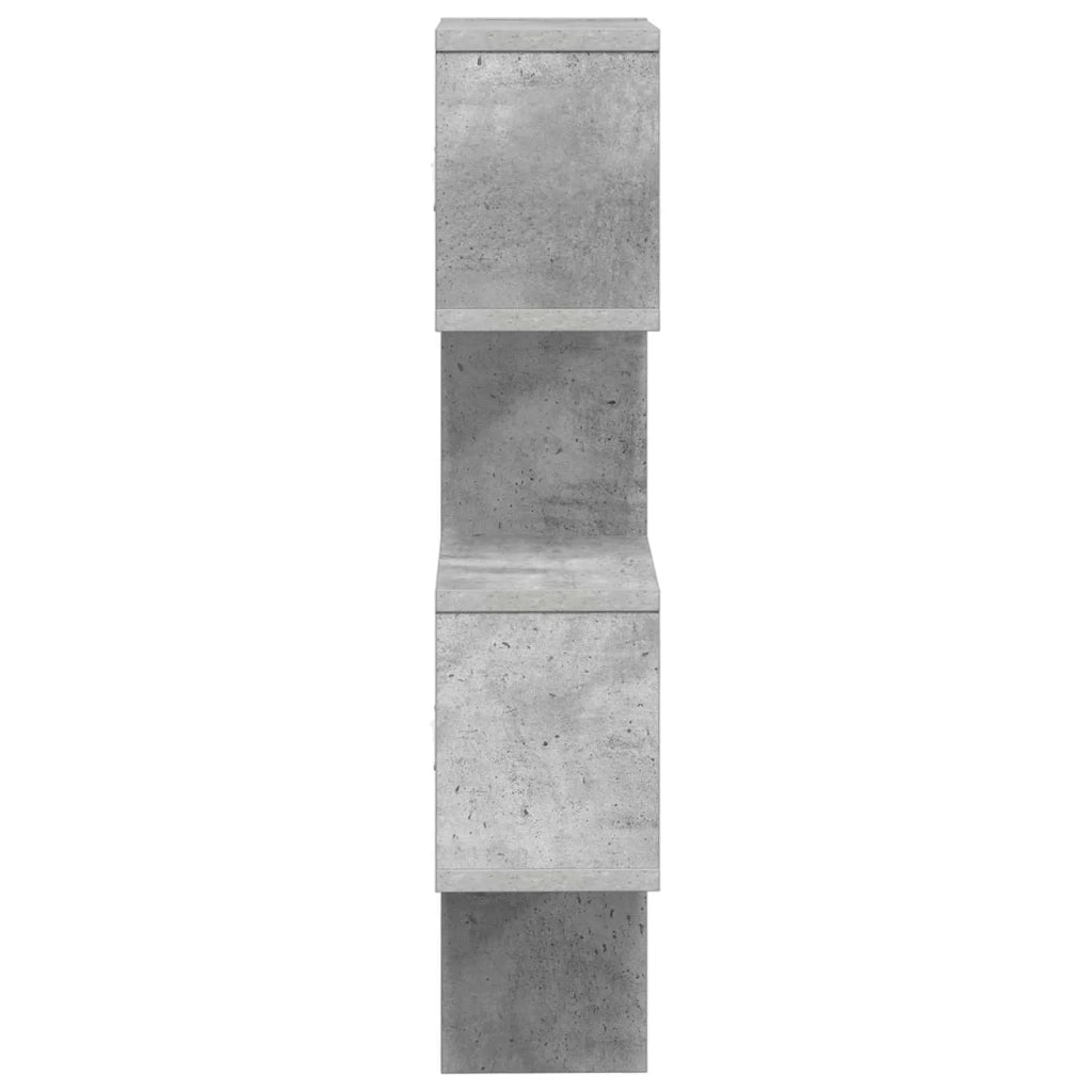 Scaffale da parete A parete Grigio Cemento 39 x 15 x 76 cm 8012103