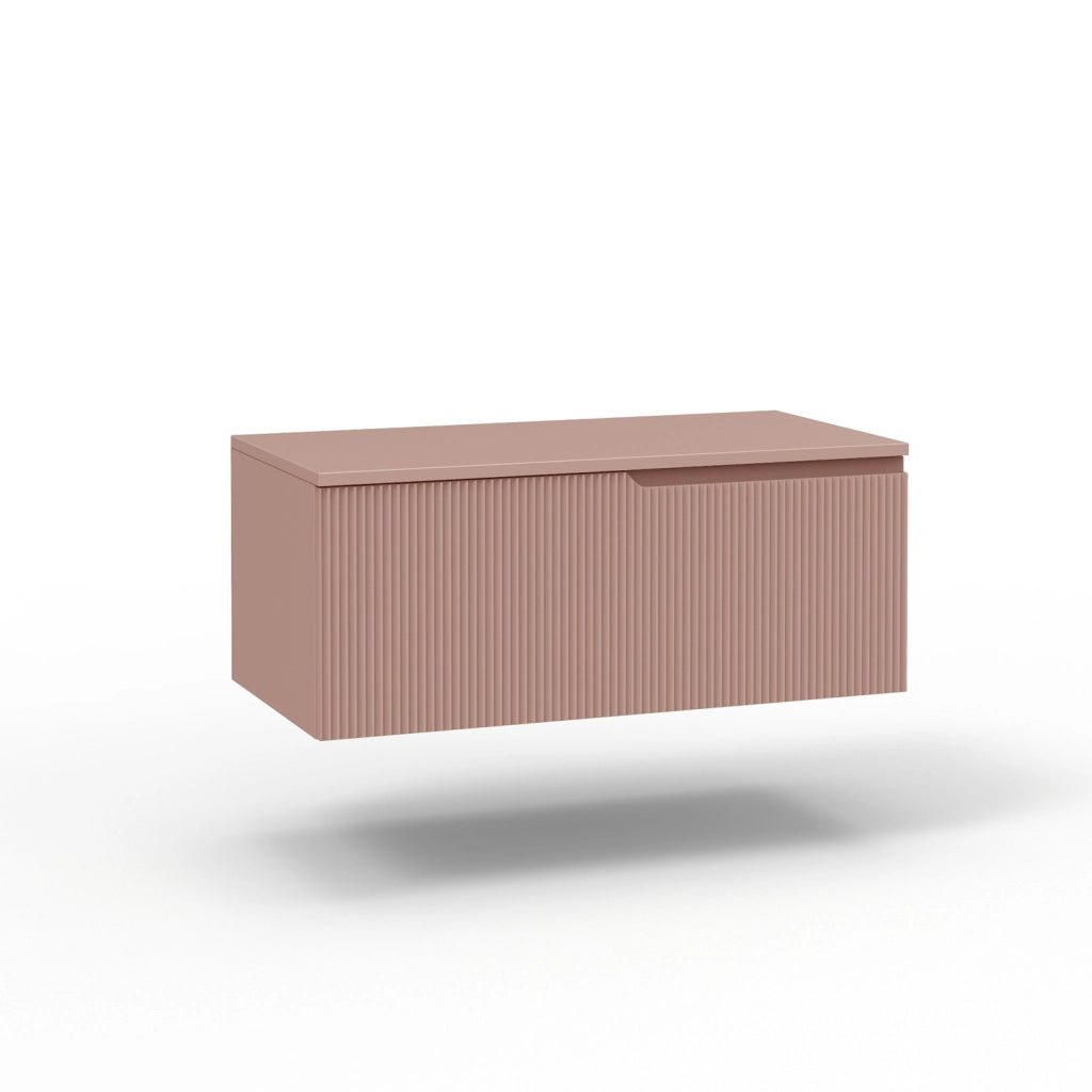Base con top 1 cestone VENERE rosa cipria