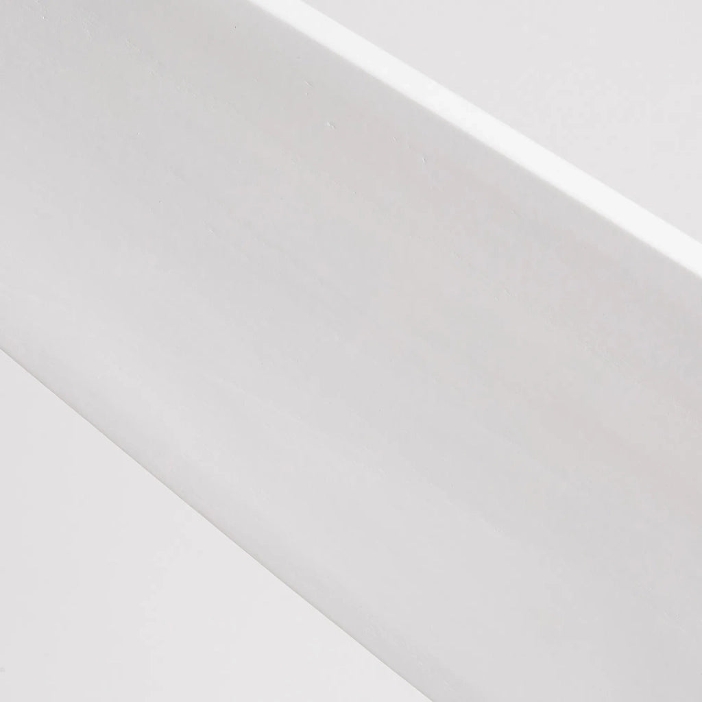 Ventilatore da soffitto 42 pollici bianco, 3 pale in legno massello rinforzate, motore DC reversibile, 6 velocità, 3CCT, memoria spegnimento, telecomando wireless