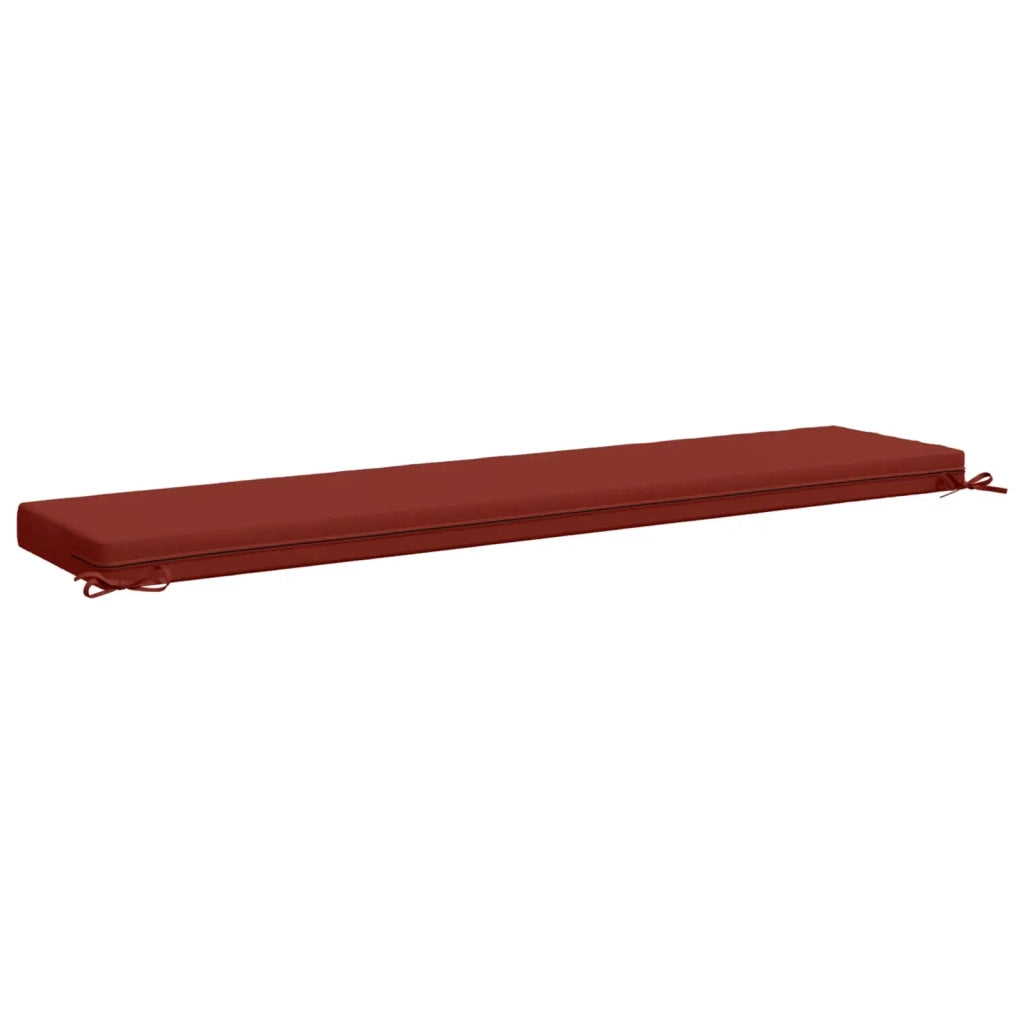 Cuscini per Panchina a 2 Pezzi SOEST 2 pz 100% Poliestere Rosso 950025