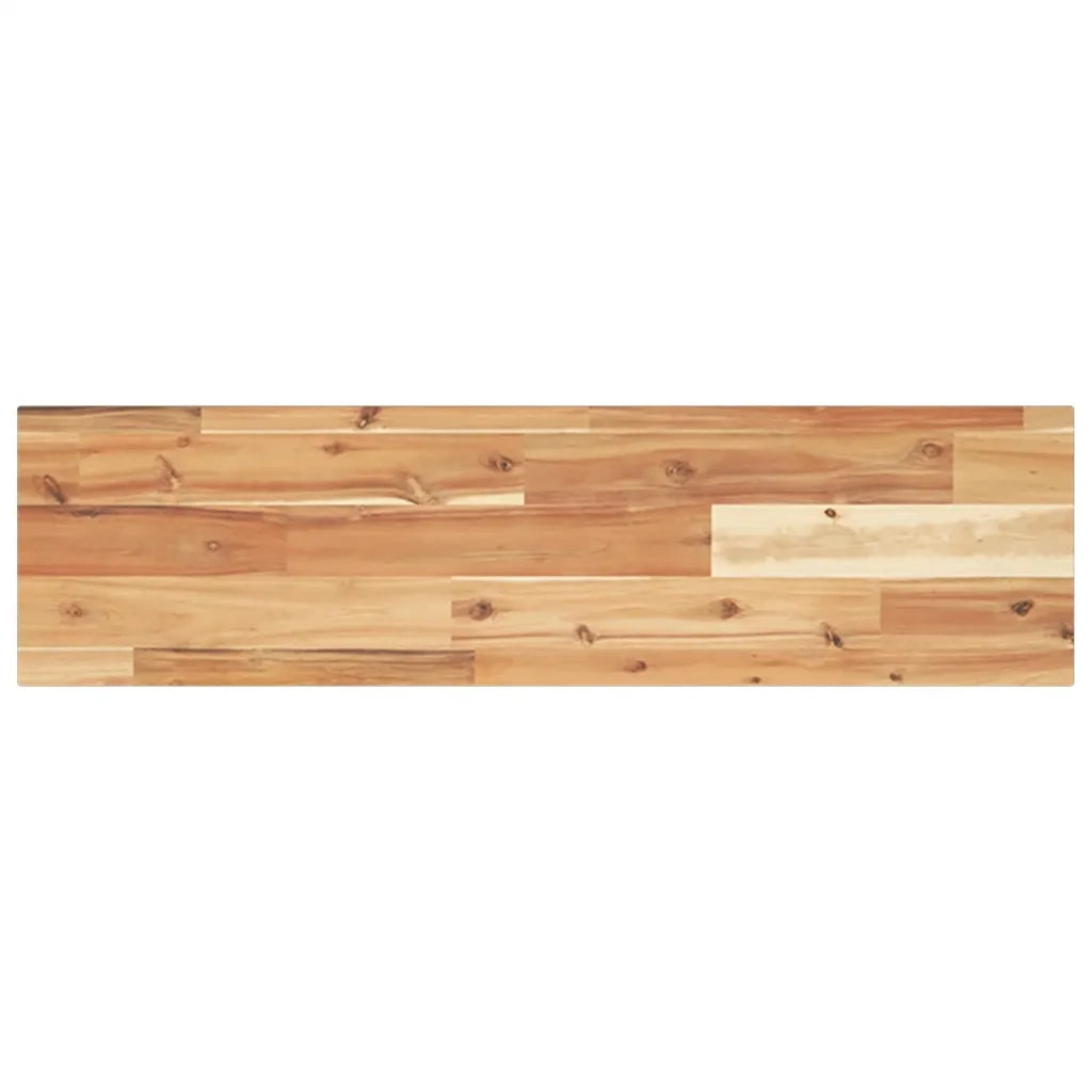 Mensole da Parete 4 pz 80x20x2 cm Legno Acacia Rifinito a Olio 3279506