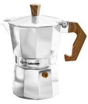Caffettiera Trilly Wood Alluminio 3 Tazze