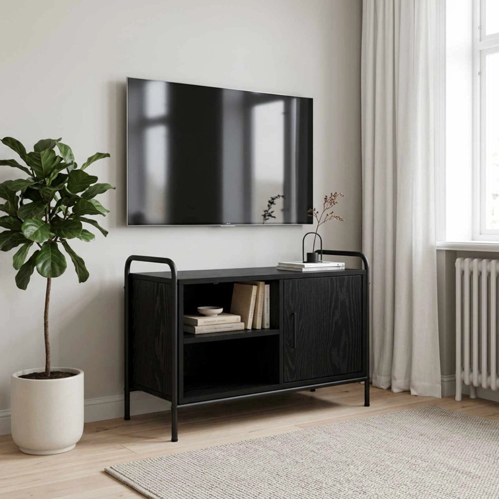 Mobile TV 67,5 x 33 x 50 cm Rovere Nero 8013698