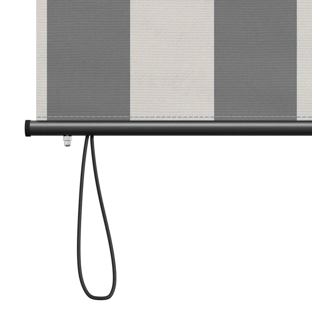 Tenda a rullo Antracite e Bianco 180 x 250 cm 42037200