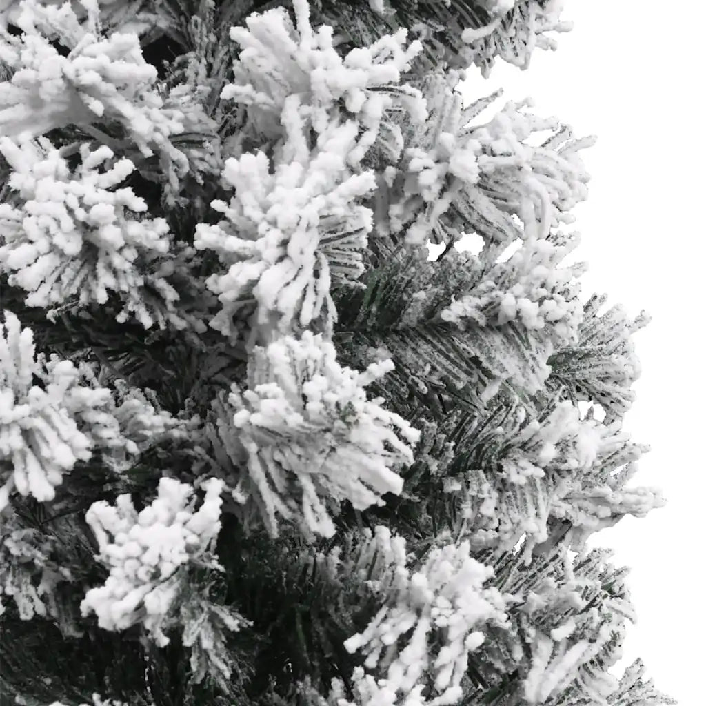 Albero di Natale Artificiale con Neve Fioccata Verde 240 cm PVC 320956