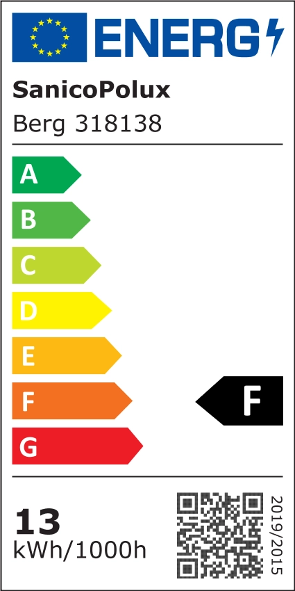 Plafoniera LED orientabile 3 luci bianca 3000K Polux