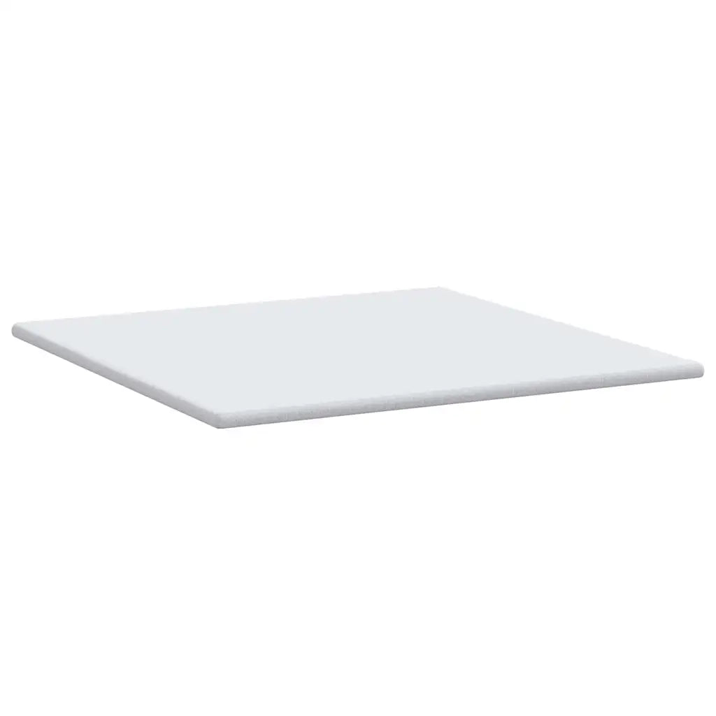 Topper per materasso Bianco 200 x 200 cm Tessuto Jacquard 4106186