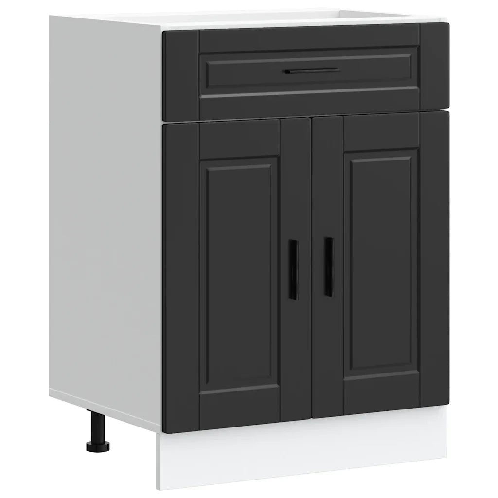 Pensile da cucina | Base da Cucina Porto Nero in Legno Multistrato