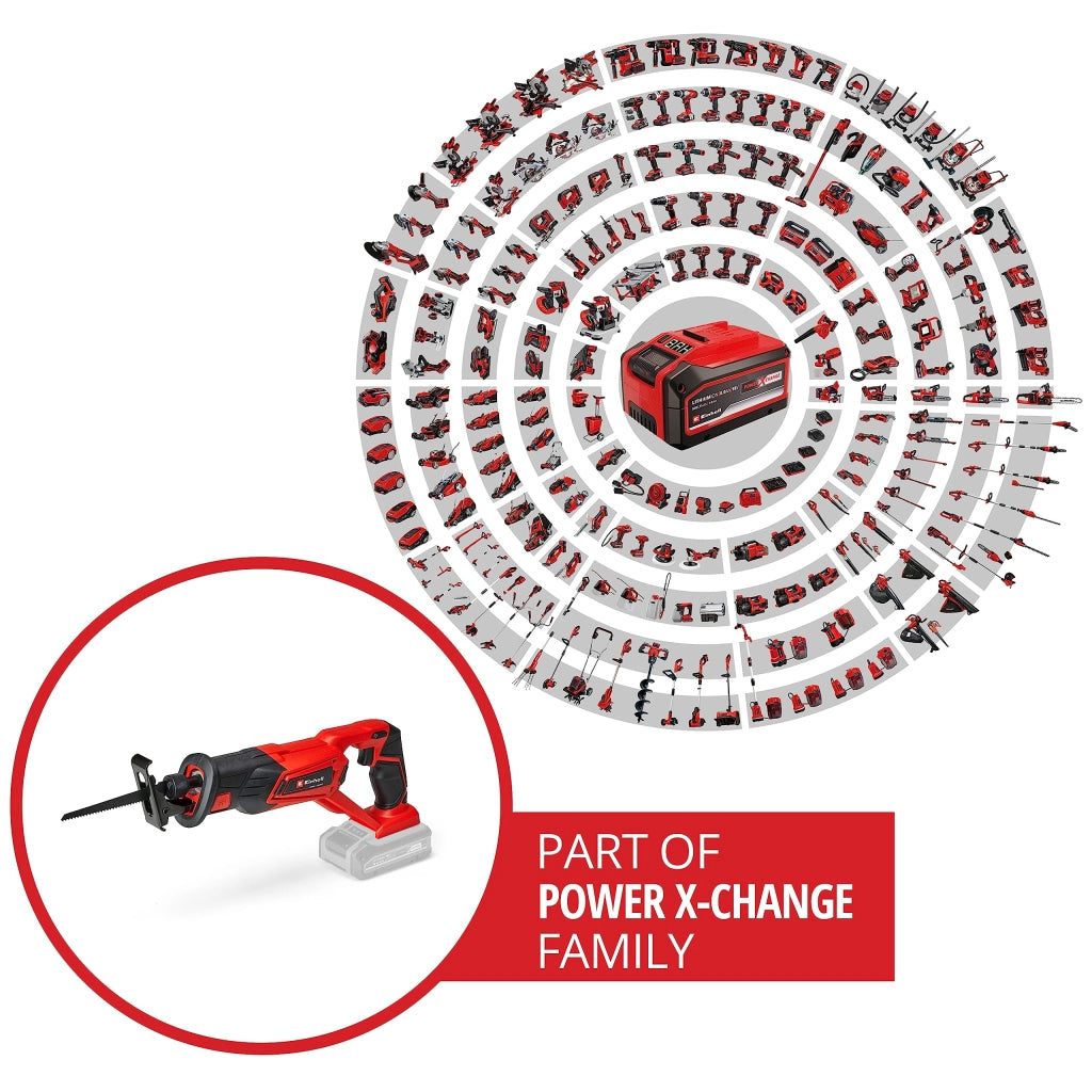 Sega a Gattuccio Batteria Teap 18 Li Solo Einhell Volt 18 Xchange Solo
