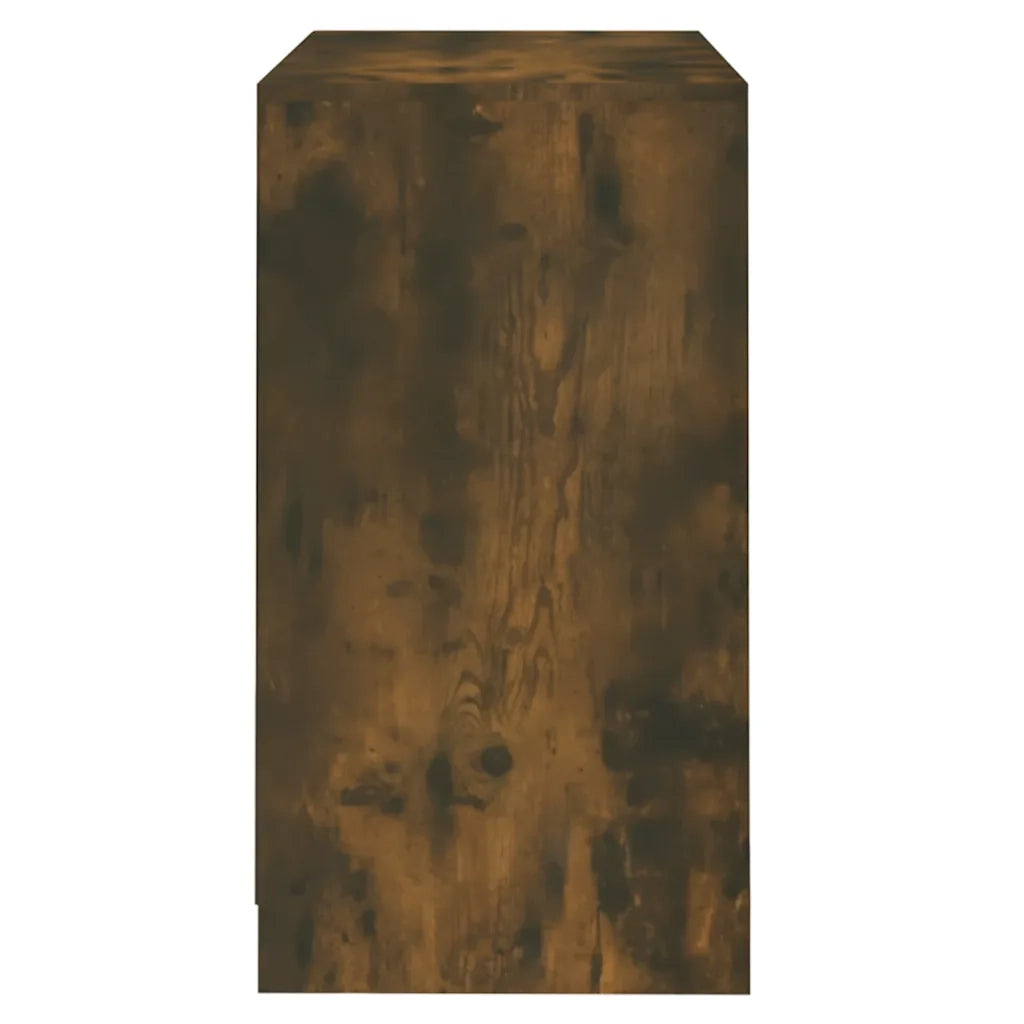 Credenza | Madia | Buffet da pranzo | Armadio da pranzo Rovere Fumo 70x41x75 cm in Legno Multistrato