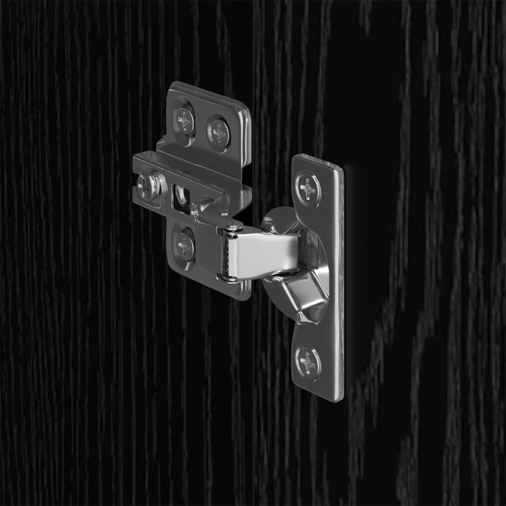 Armadio Rovere Nero 50 x 50 x 200 cm Legno multistrato CFW3350921