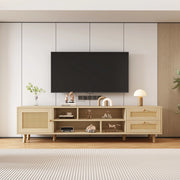 Mobile TV Legno Rattan ¨C Xylo ¨C 2 Cassetti, 1 Porta, Soggiorno, 160 cm