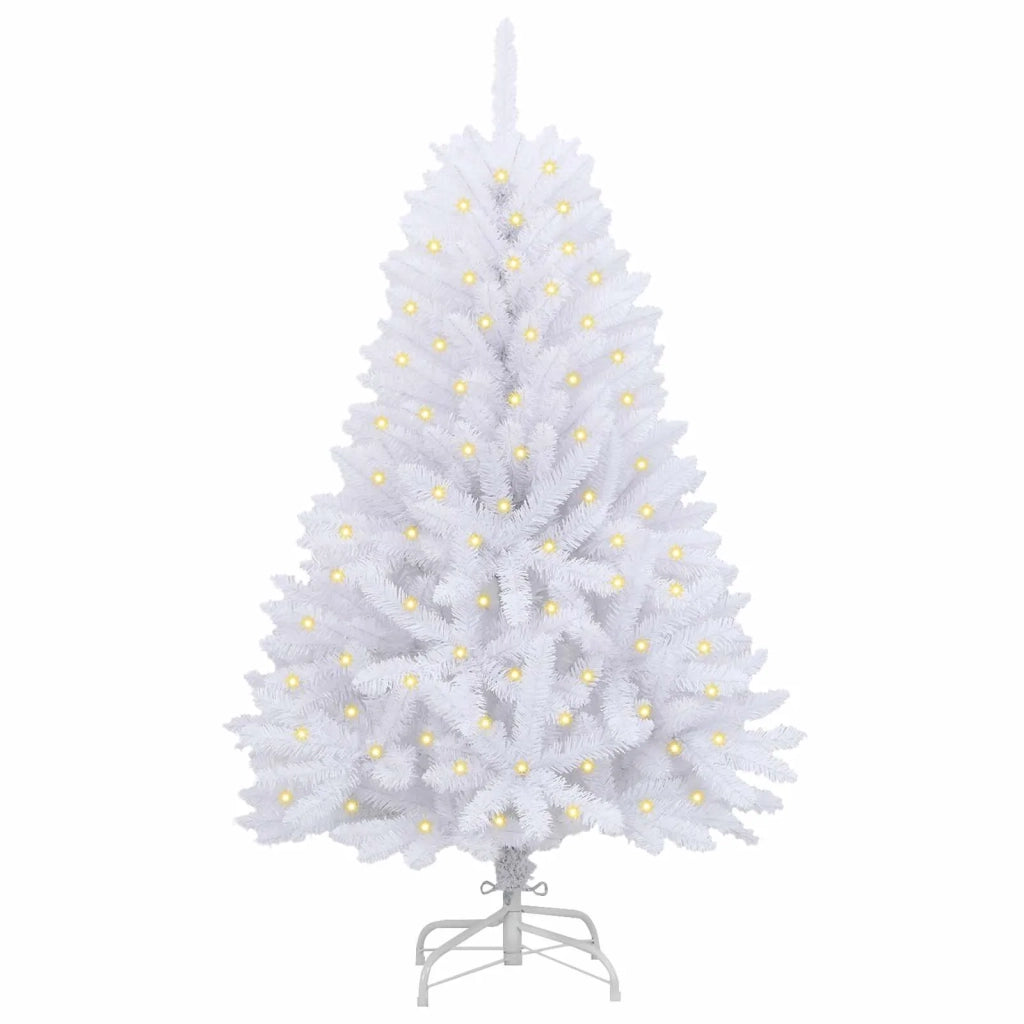 Albero di Natale artificiale Bianco 150 cm PVC e Metallo 3210080