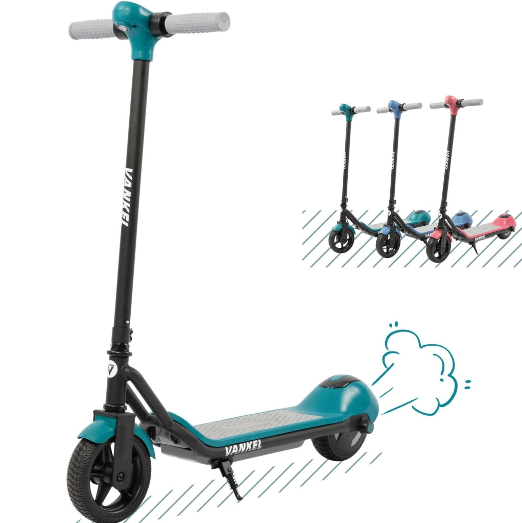 Monopattino elettrico per bambini 14 km/h in ferro e plastica verde, Bluetooth, da 6 anni