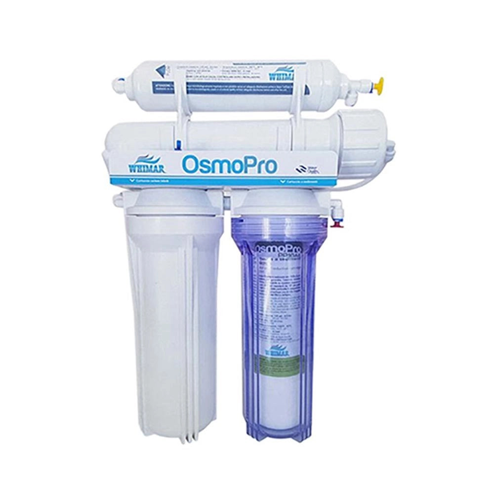 Whimar OsmoPro 75GPD 285 L/g - Impianto osmosi a bicchiere con membrana Vontron, lavaggio membrana e post-filtro al carbone