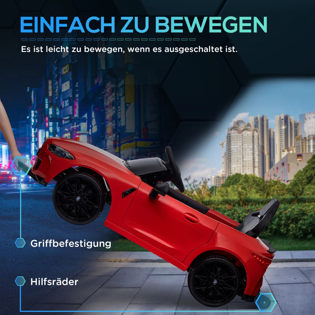 Auto Bambini BMW M4 ¨C Zephmum ¨C Rosso con Telecomando