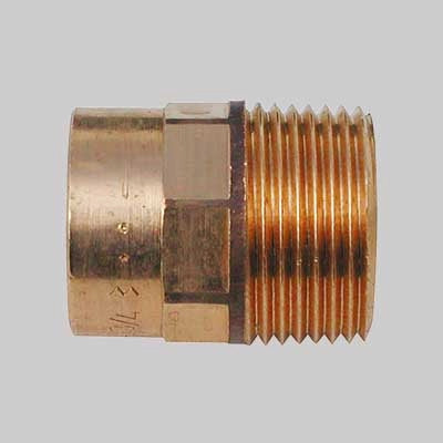 NIPLES BRONZO FILETTATO MASCHIO A SALDARE FEMMINA  22 x 3/4     MADE IN ITALY