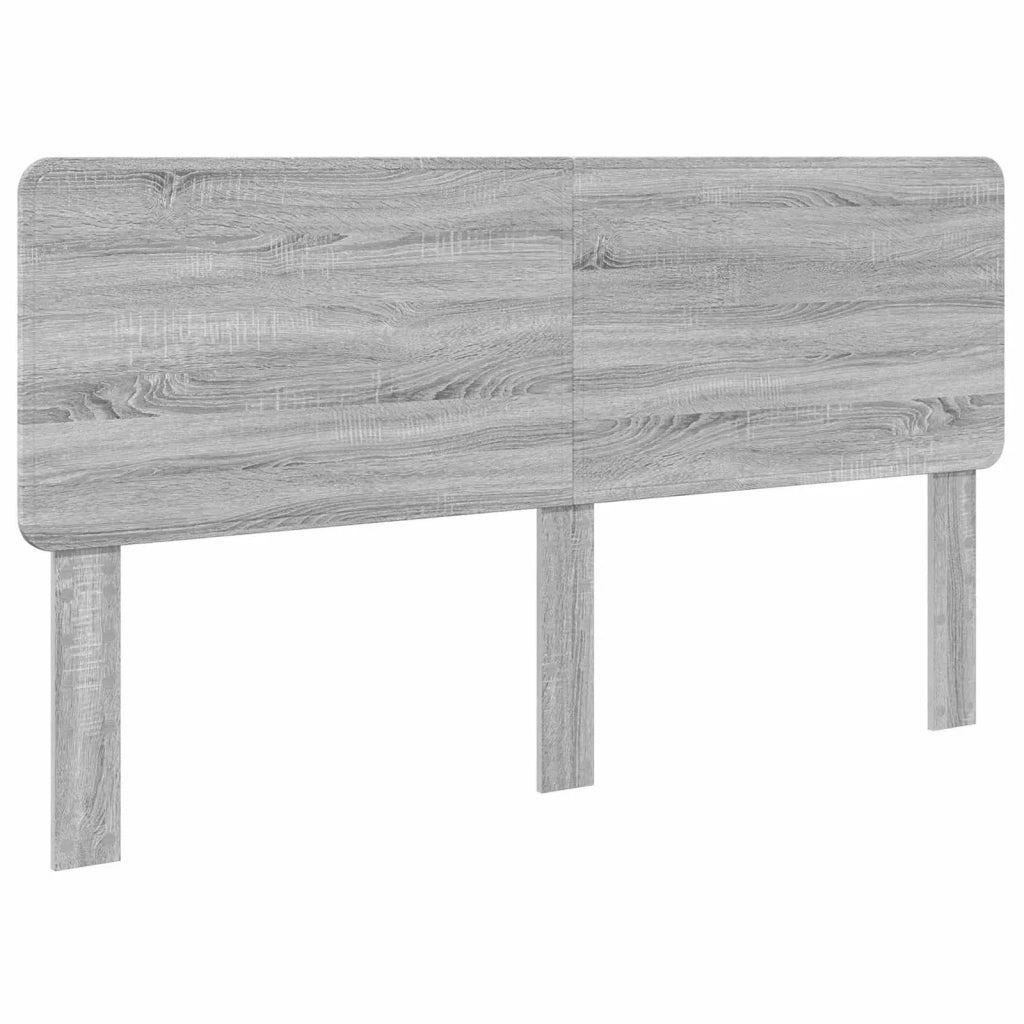 Letto con Contenitore con testiera Grigio Sonoma 180 x 200 cm 3412663