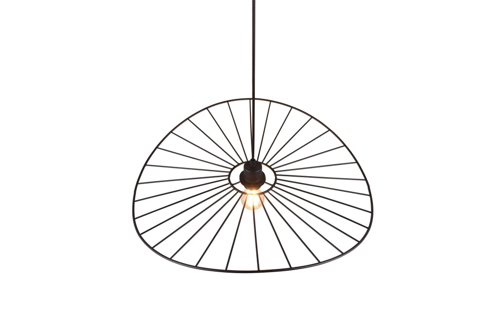 Lampada a sospensione Chapeau nero