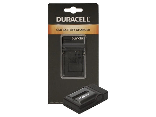 Duracell caricabatt.con cavo USB per DR9695/NP-FM500H