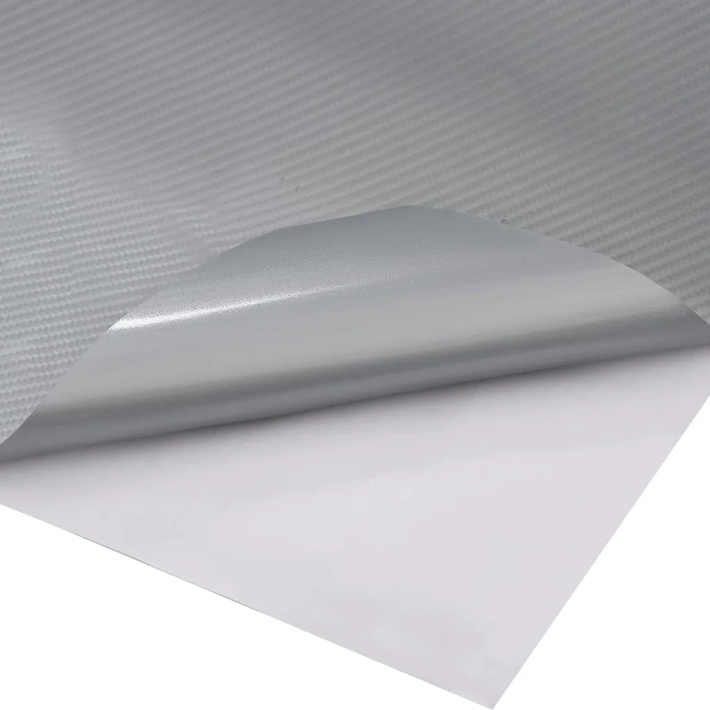 Pellicole per Auto 2 pz 4D Argento 100x150 cm 210728