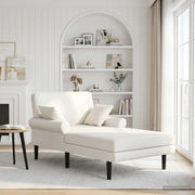 Chaise longue Bianco Similpelle 42048101