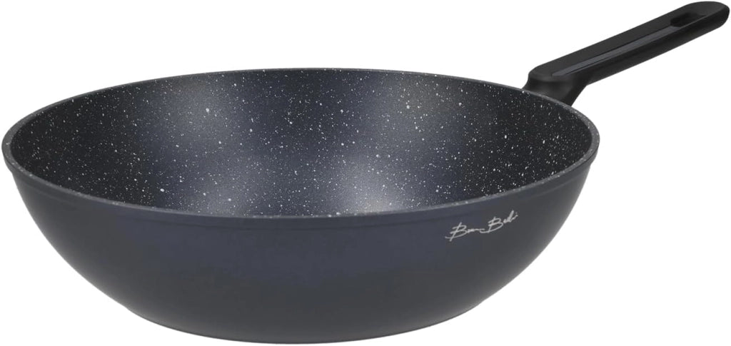 Padella Wok H&H ATD Vortex Barbieri 28 cm per Induzione