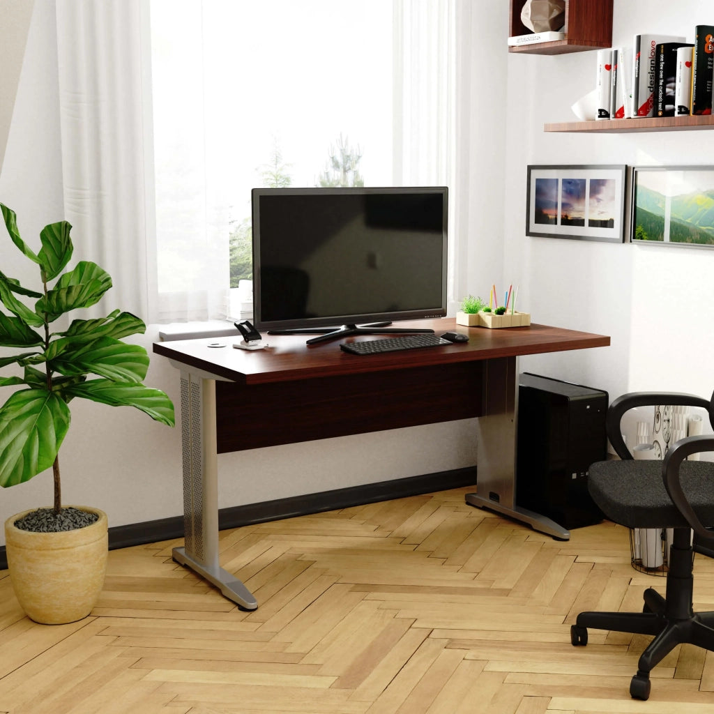 Scrivania per computer AKORD BM135 Wengé 135 cm 135x60x76 cm