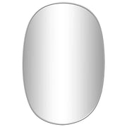 Specchio da Parete | Specchio decorativo Argento 50x35 cm
