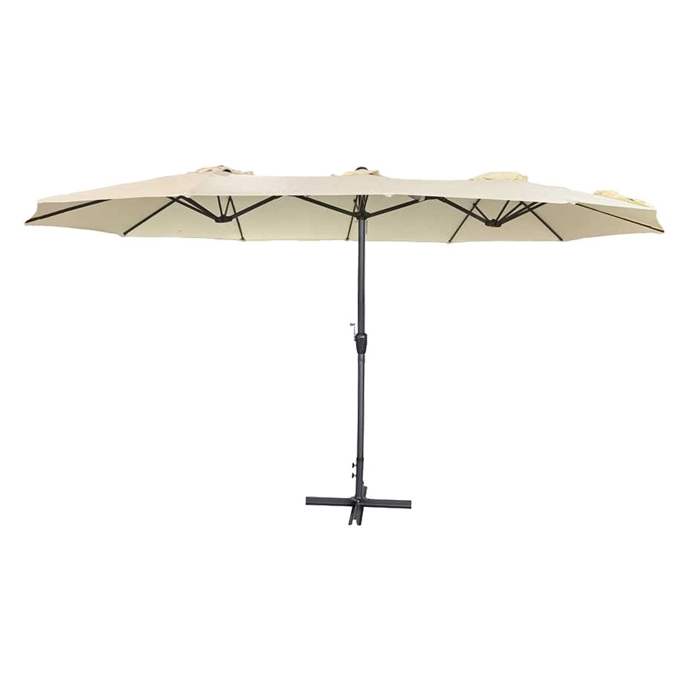 OMBRELLONE DOPPIO DA GIARDINO mt 2,7 x 4,6 - LIF