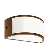 Applique E27 linea umbe aperta corten
