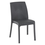 Sedia in polipropilene bianca 47x59xh86