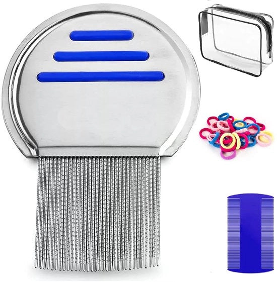 Set di trattamento per pidocchi e pulizia - efficace e sicuro - set da 1
