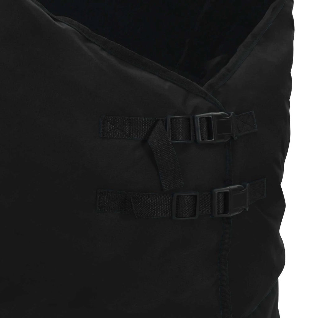Coperta per Cavalli Verde Scuro e Nero 75 cm Poliestere 42013097