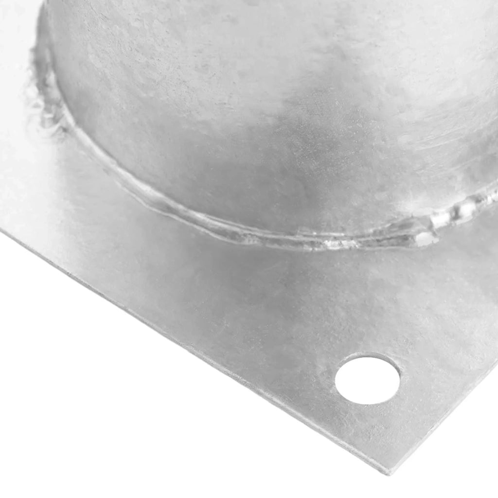 Ancora rotonda per terreno 12 pz Argento 15 x 15 x 15 cm CFW7742364