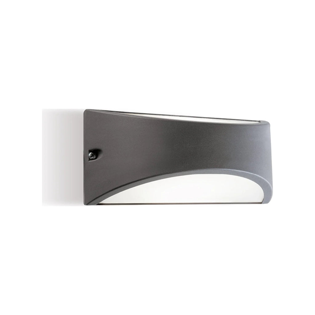 Applique Per Esterno In Allumino Grigio Led 10 W 700 Lm 3000K Ihasa