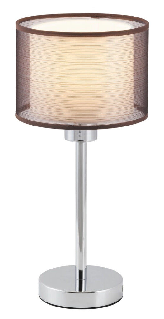 Lampada da tavolo Anastasia cromata E27 Rabalux 2631