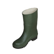 STIVALE TRONCHETTO IN PVC CON CARRARMATO VERDE TG 45