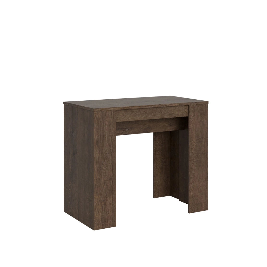 Consolle allungabile 90x48/204 cm Basic Small noce