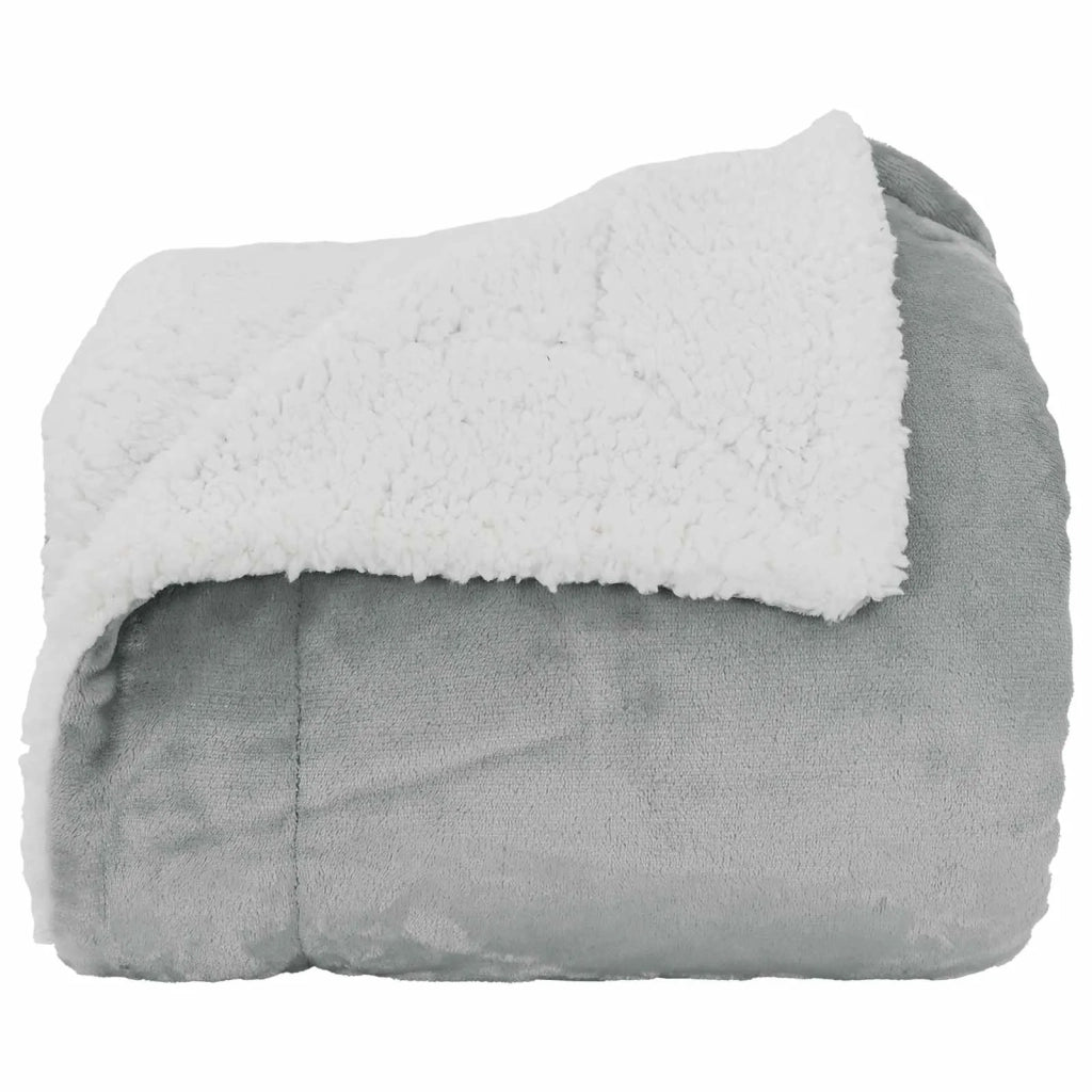 Coperta Grigio 130 x 150 cm Panno