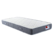 Materasso una piazza e mezza Silver 150x200x16 cm tessuto antibatterico