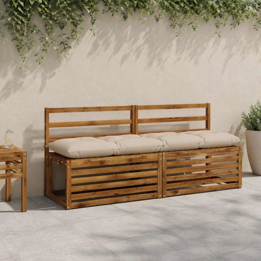 Cuscino per panchina VIANEN 100% Poliestere Crema 952892