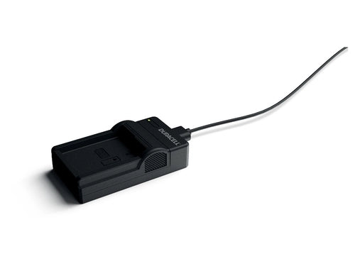 Duracell caricabatt.con cavo USB per DRPBLC12/DMW-BLC12