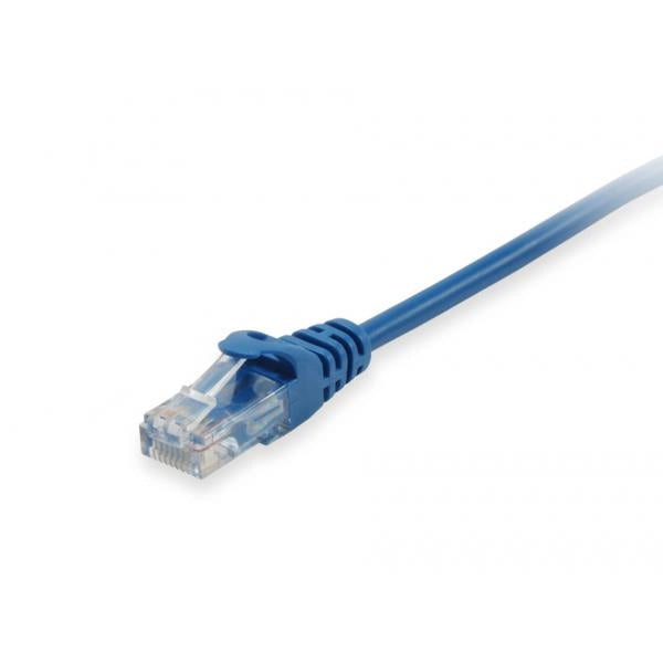 CAVO RETE CAT.6 U/UTP RJ45 1M BLU