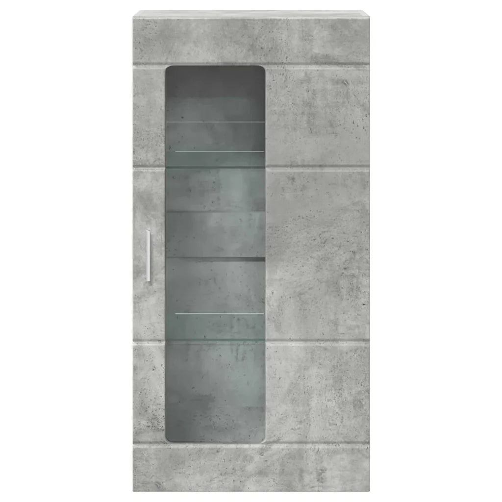 Armadio in Legno Grigio cemento 50 x 29 x 100 cm CFW6326561