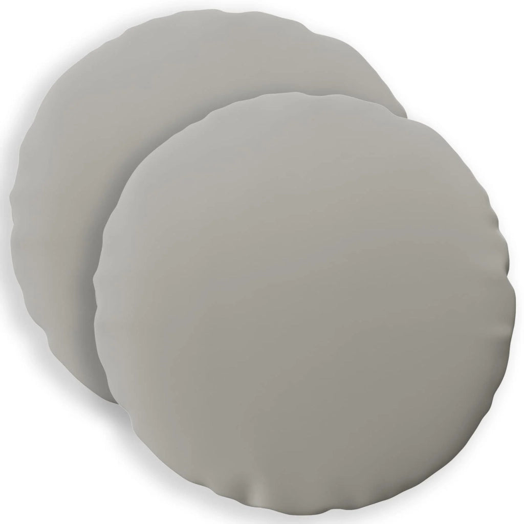 Federa 2 pcs HEERLEN Grigio Ø 30 cm Poliestere 922029