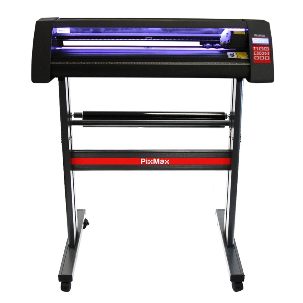 Plotter da Taglio Vinile Macchina per Taglio e Incisione Insegne Etichette Guida Laser - Abbonamento 12 Mesi Software Signcut Pro - LED - 720mm - Compatibile Mac