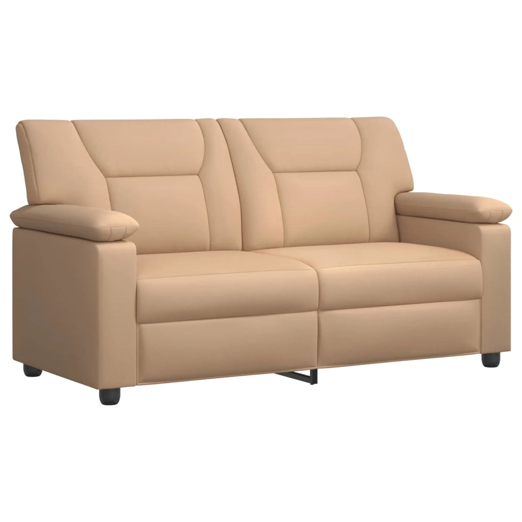 Set di divani 3 pcs Cappuccino Similpelle 3430556