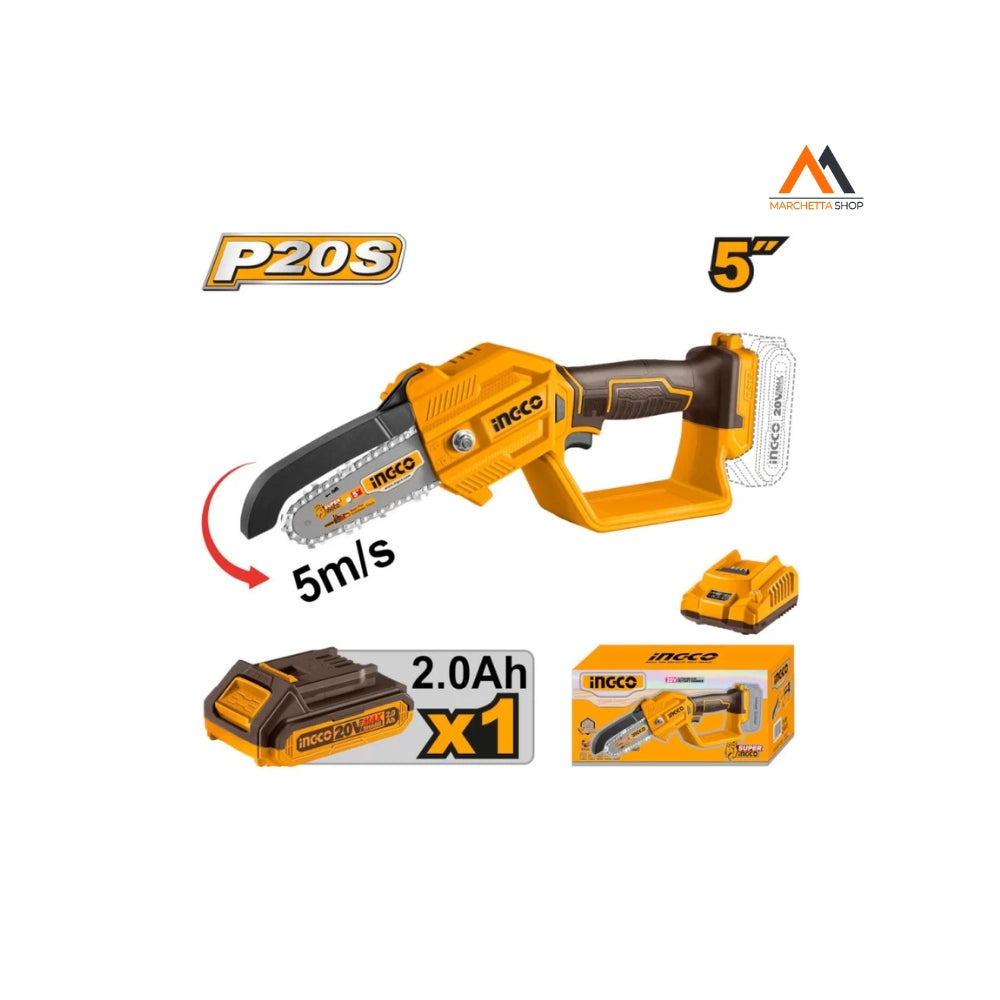 ELETTROSEGA A BATTERIA 20V 2Ah