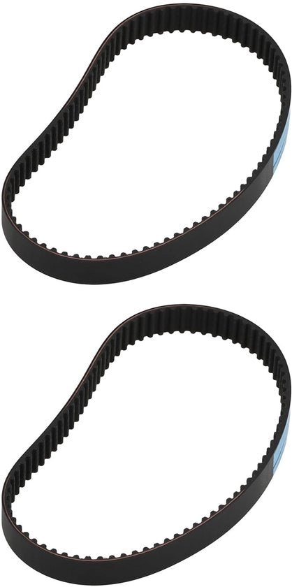 Aspiratore a rulli 2 pezzi - Compatibile con 5012PH/5015PH/5017PH/5019PH/EB303 - Circonferenza 168 mm - Larghezza 6 mm - Costruzione in gomma - Cintura aspiratore